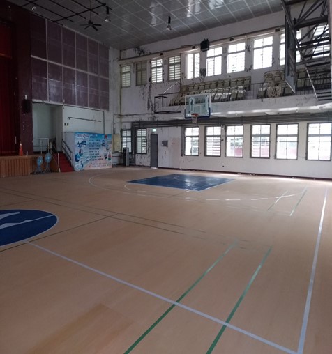 台東縣立新港國中室內球場場地圖