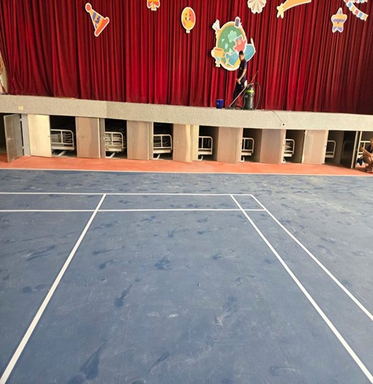 雲林縣永光國小室內球場場地圖
